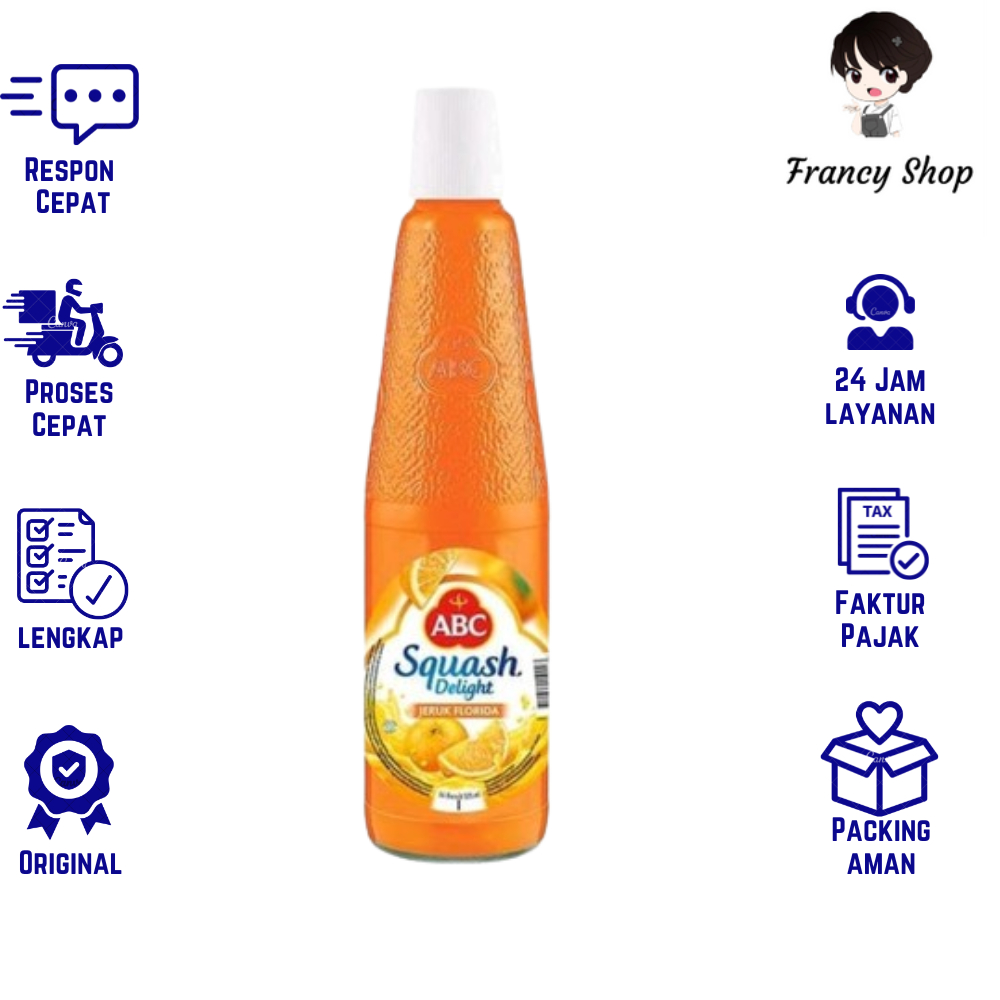 

ABC Sirup Squash Orange 450 ml