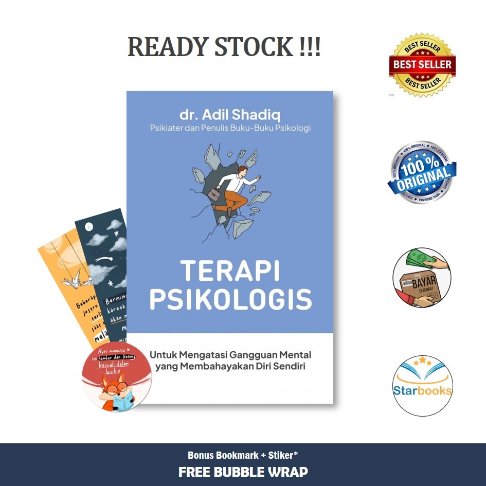 Buku Terapi Psikologis: Untuk Mengatasi Gangguan Mental yg Membahayakan Diri - Gemilang (Motivasi)
