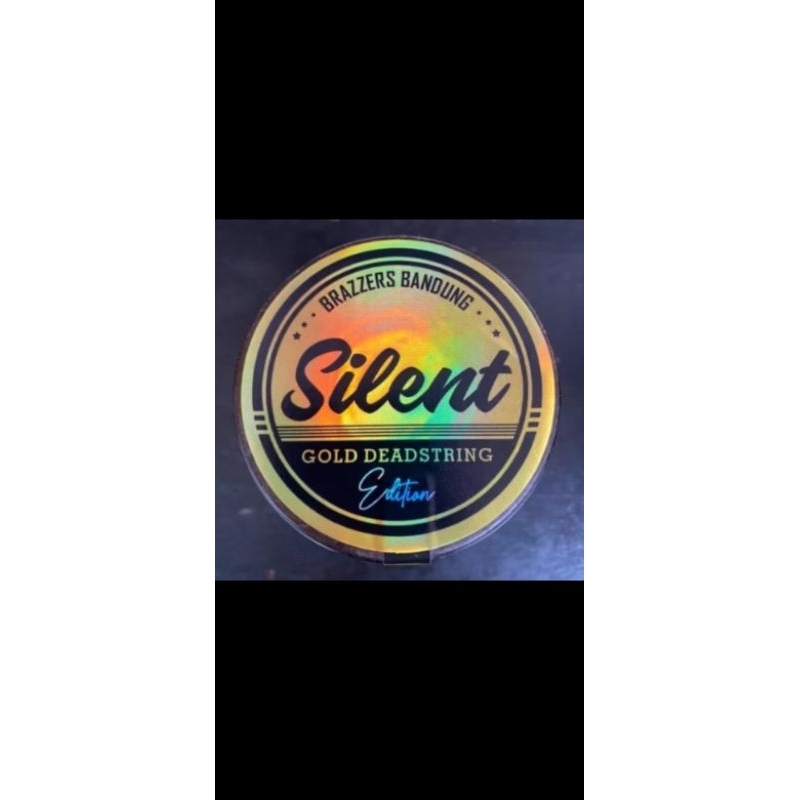 Gelasan Brazzers Bandung "SILENT" Bahan Gold 023 For Player 6000yard