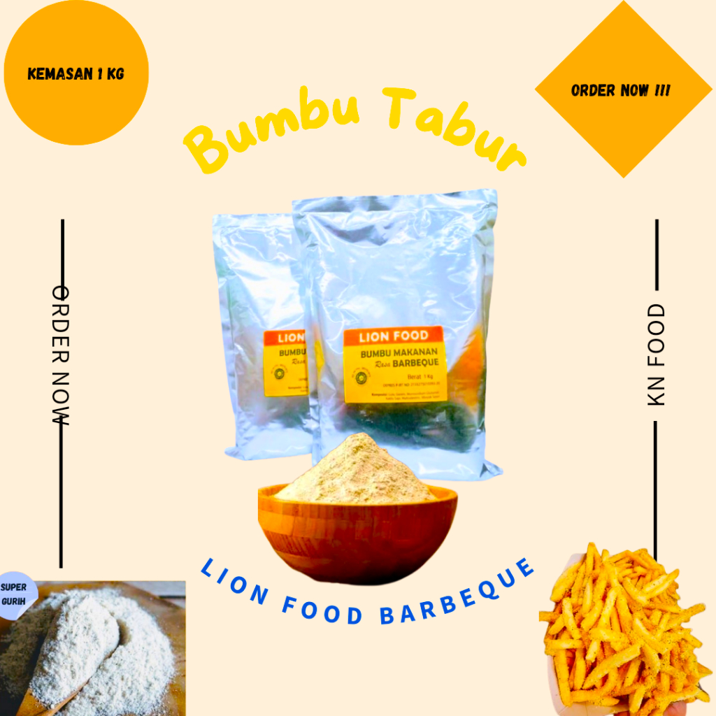 

BABERQUE | BUMBU TABUR LION FOOD 1 KG