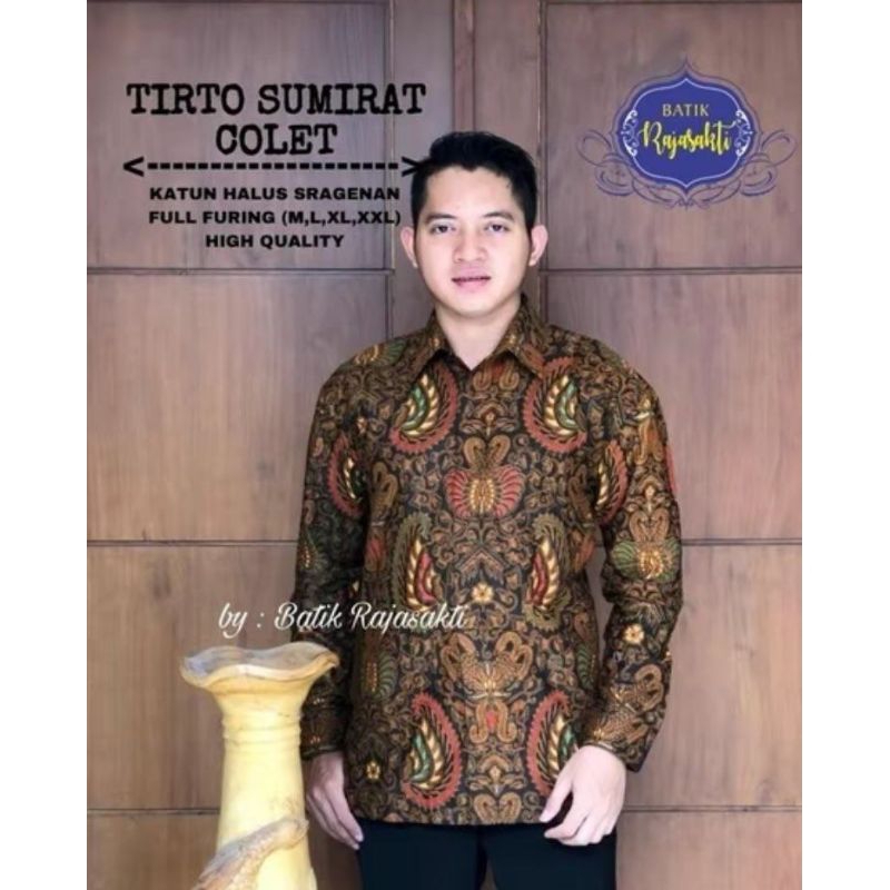 KEMEJA BATIK PRIA UNGGUL JAYA