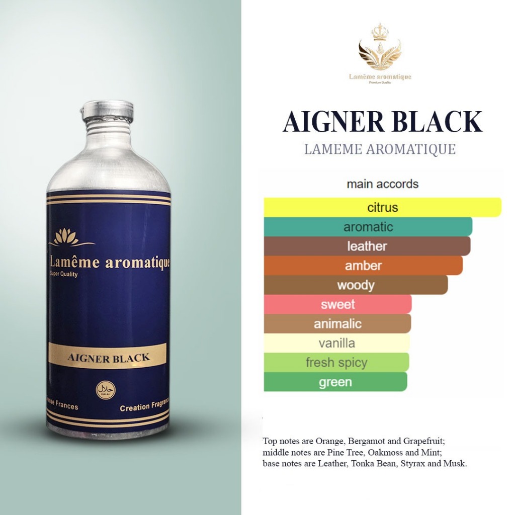 BIBIT PARFUM MURNI AIGNER BLACK