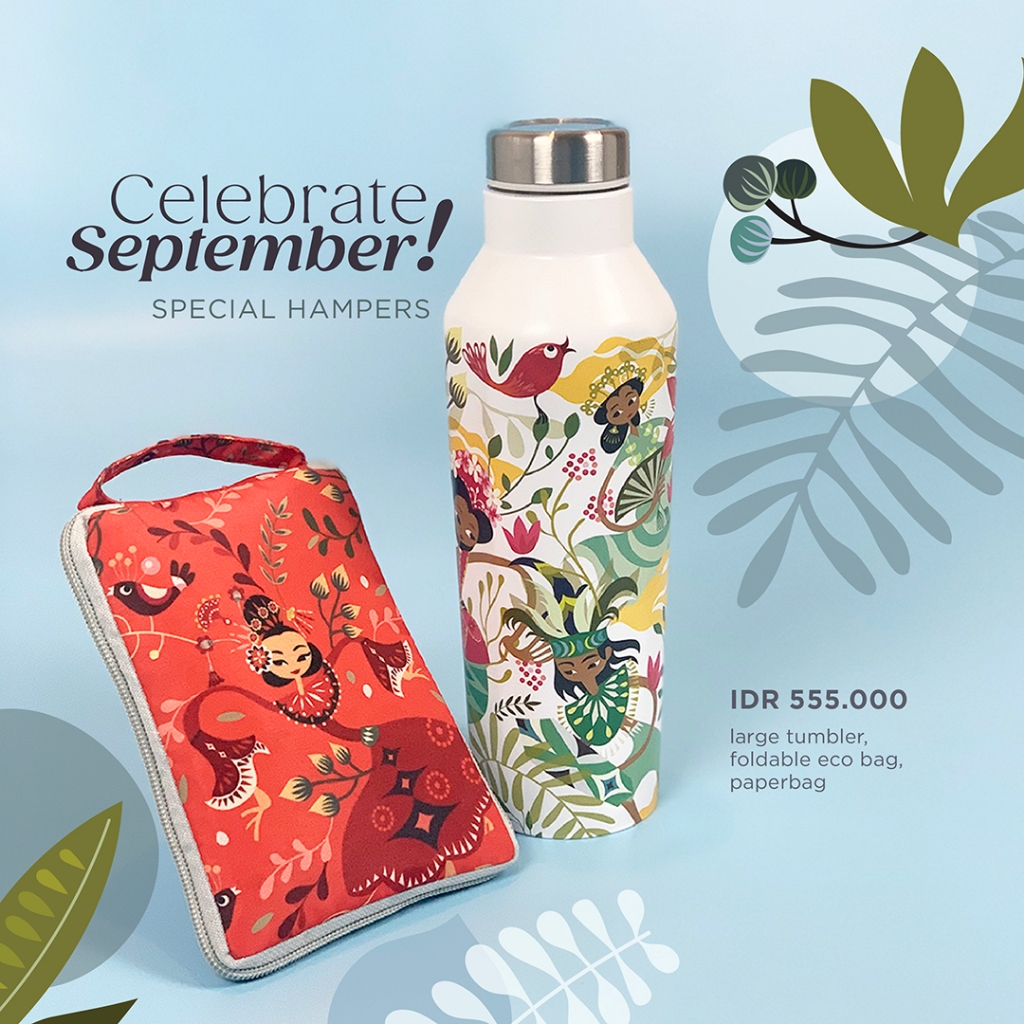 

September Hampers | Tumbler & Eco Bag Sepiring Indonesia