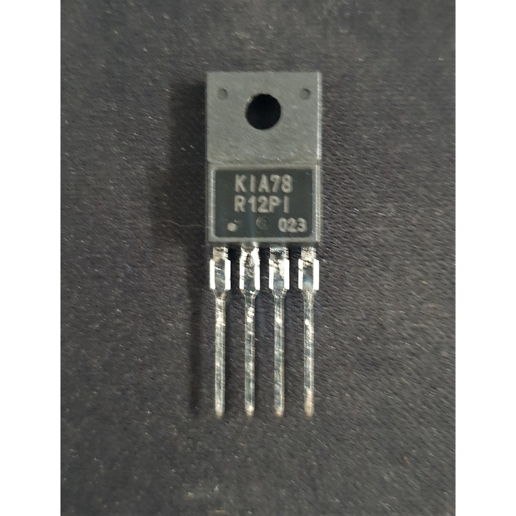 IC KIA78R12 KIA 78R12 4 Terminal Low Drop Voltage Regulator 1A Kaki 4
