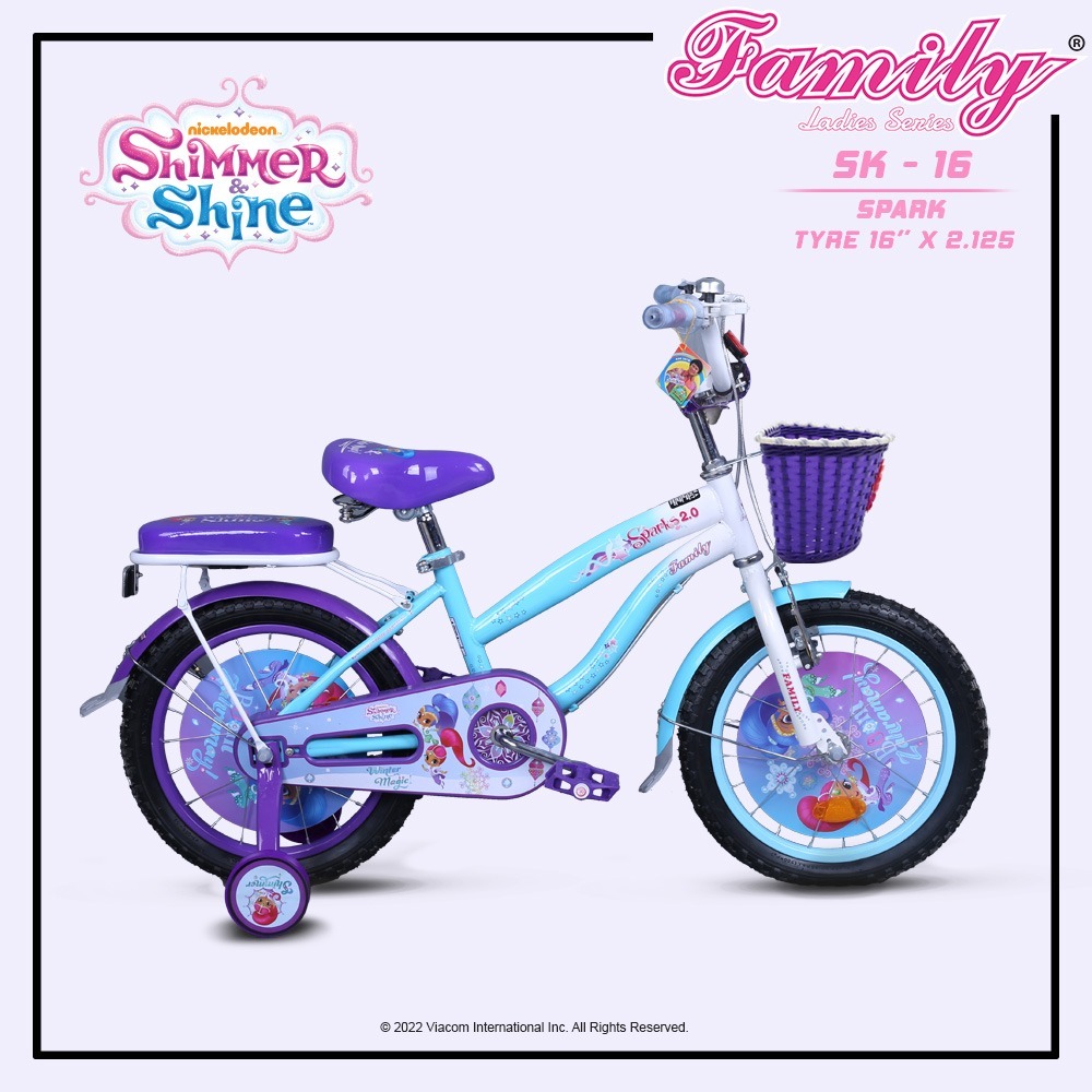 Sepeda Anak Roda Dua Family Mini Spark 16 inch