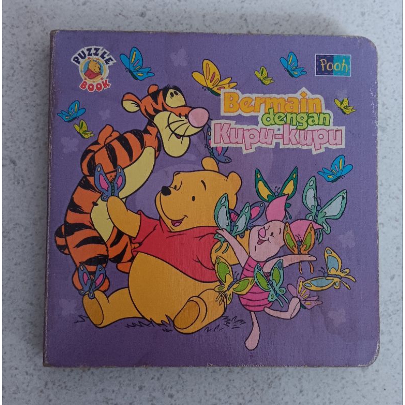 puzzle book - bermain dengan kupu kupu