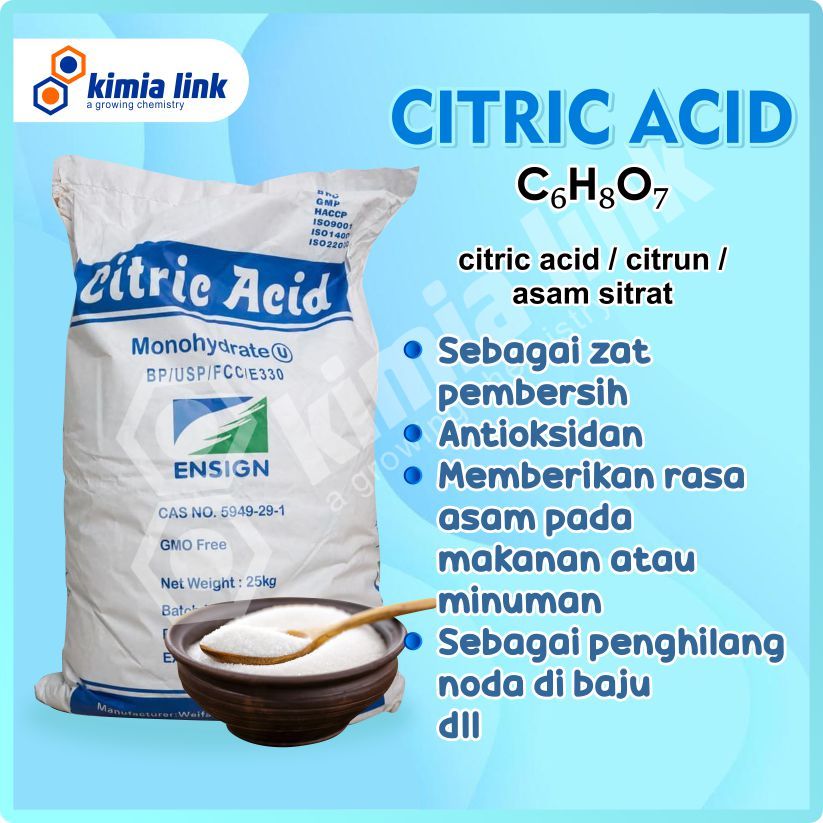 

Citric Acid / Citrun / Asam Sitrun