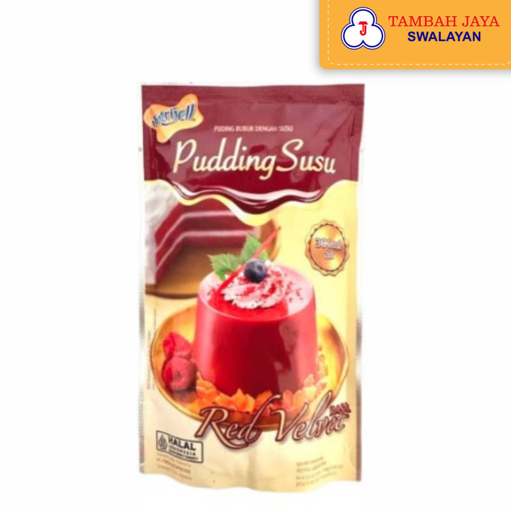 

Nutrijell Instant Pudding Susu Rasa Red Velvet 145g