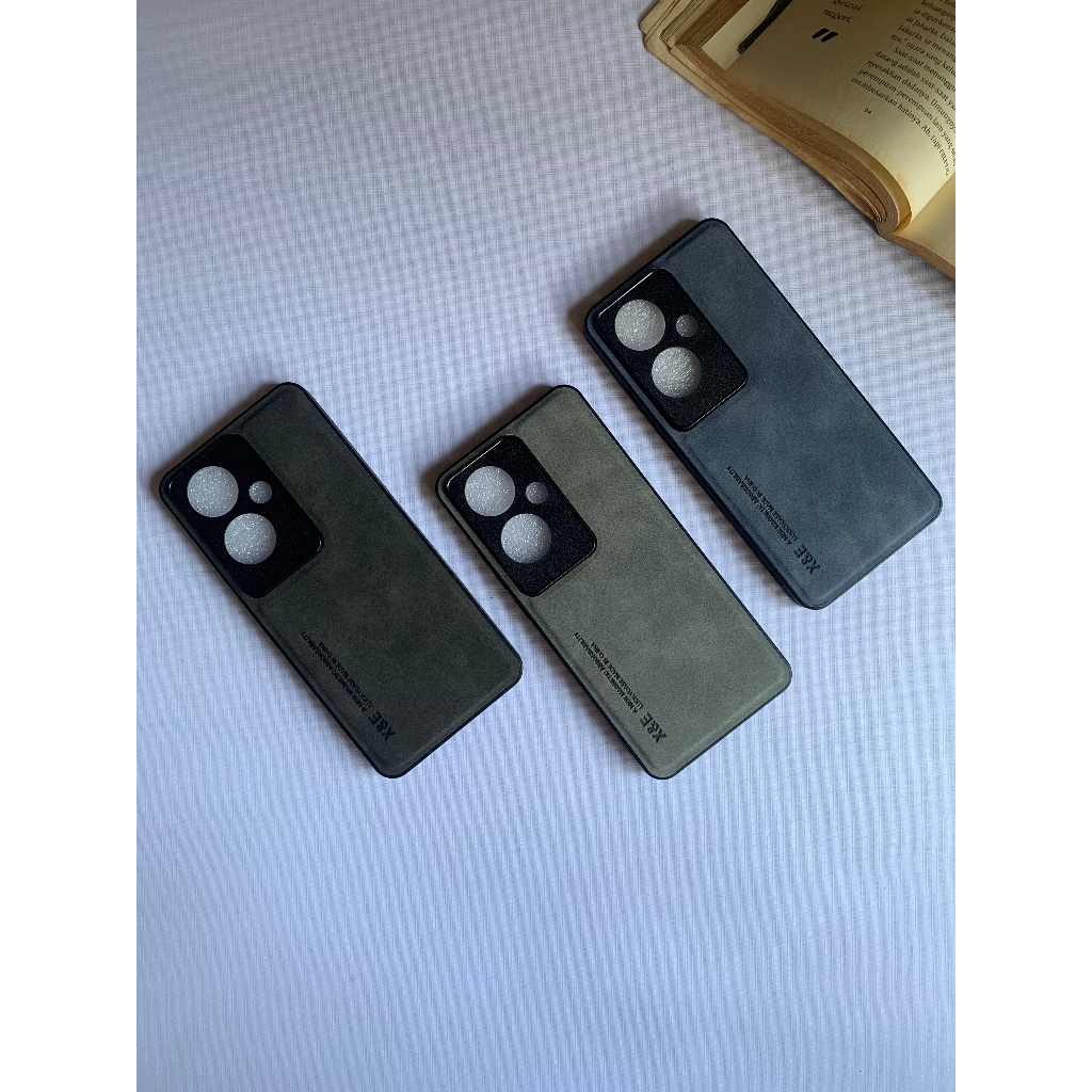 [LEATHER CASE] Case Oppo Reno 11F 5G | Casing Tekstur Kulit Domba | Casing OppoReno 11F 5G | Casing 