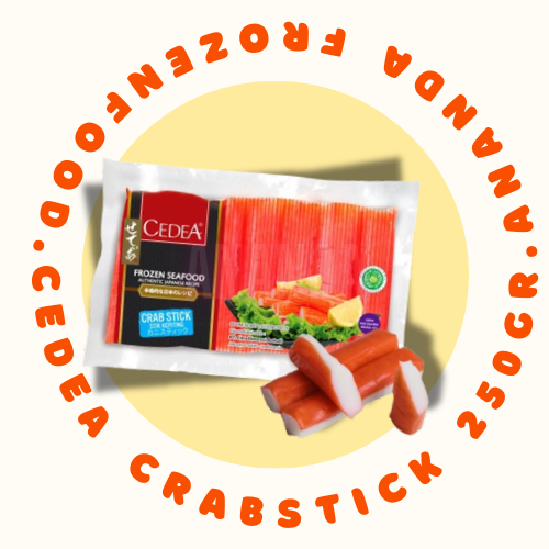 

Cedea crabstick 250gr isi 16pcs - Ananda frozen food