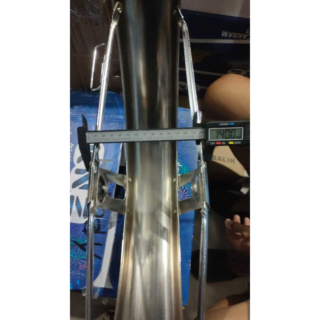 Disc Spakbor Depan Honda Cb 125 Chrome Sepakbor Slebor Selebor Knz D:58.5Cm