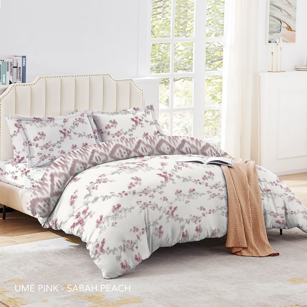 King Rabbit Bamboo Collagen Complete Set Sprei & Bed Cover New Series