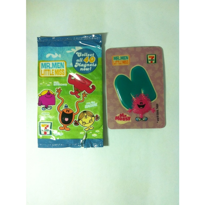 THOIP. Mr. Men Little Miss Magnets - M. Messy by 7-Eleven 2009