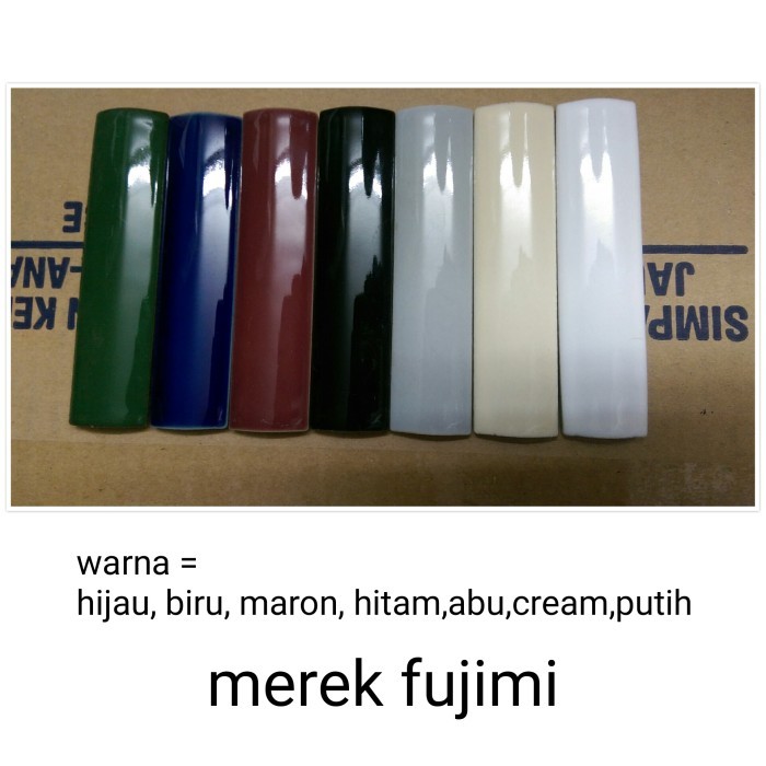Mozaik Kuku Macan Keramik Polos 10cm (Merk FUJIMI) - Bonbon Keramik