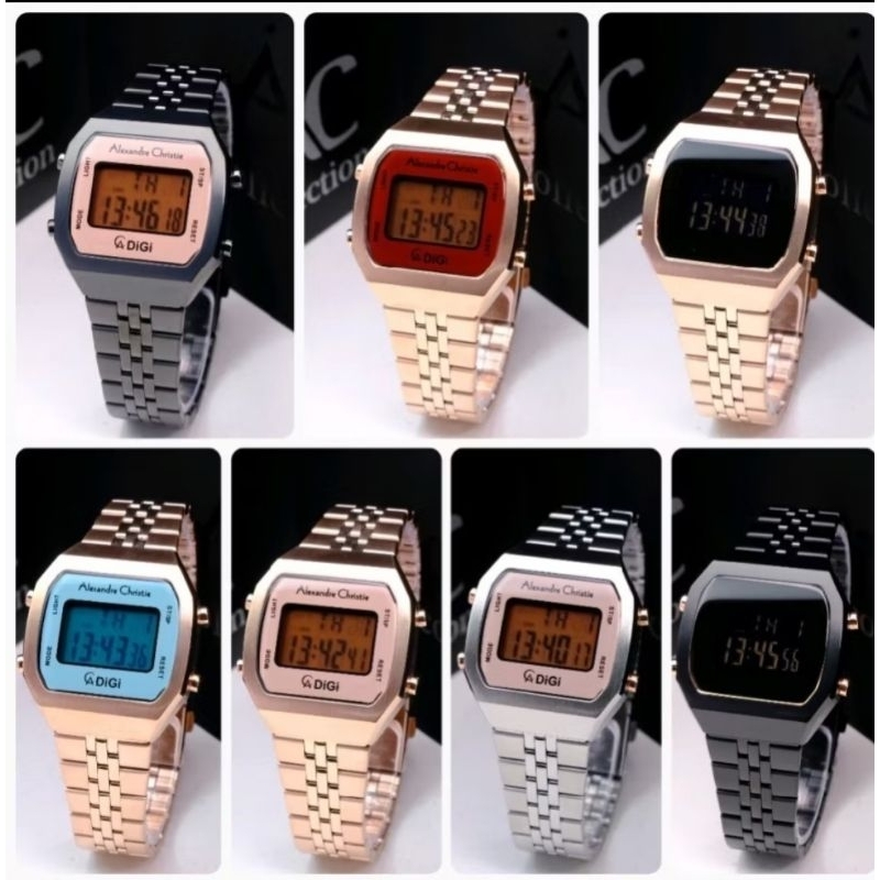 TERBARU ALEXANDRE CHRISTIE WANITA AC 9403 DIGITAL  / AC9403 DIGI ORIGINAL