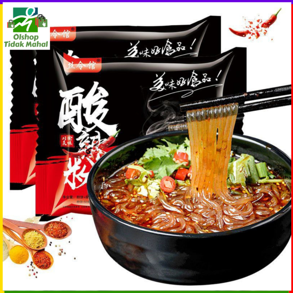 

[HALAL] Suan La Fen / Spicy and Sour Noodles / Mie Instan Asam Pedas