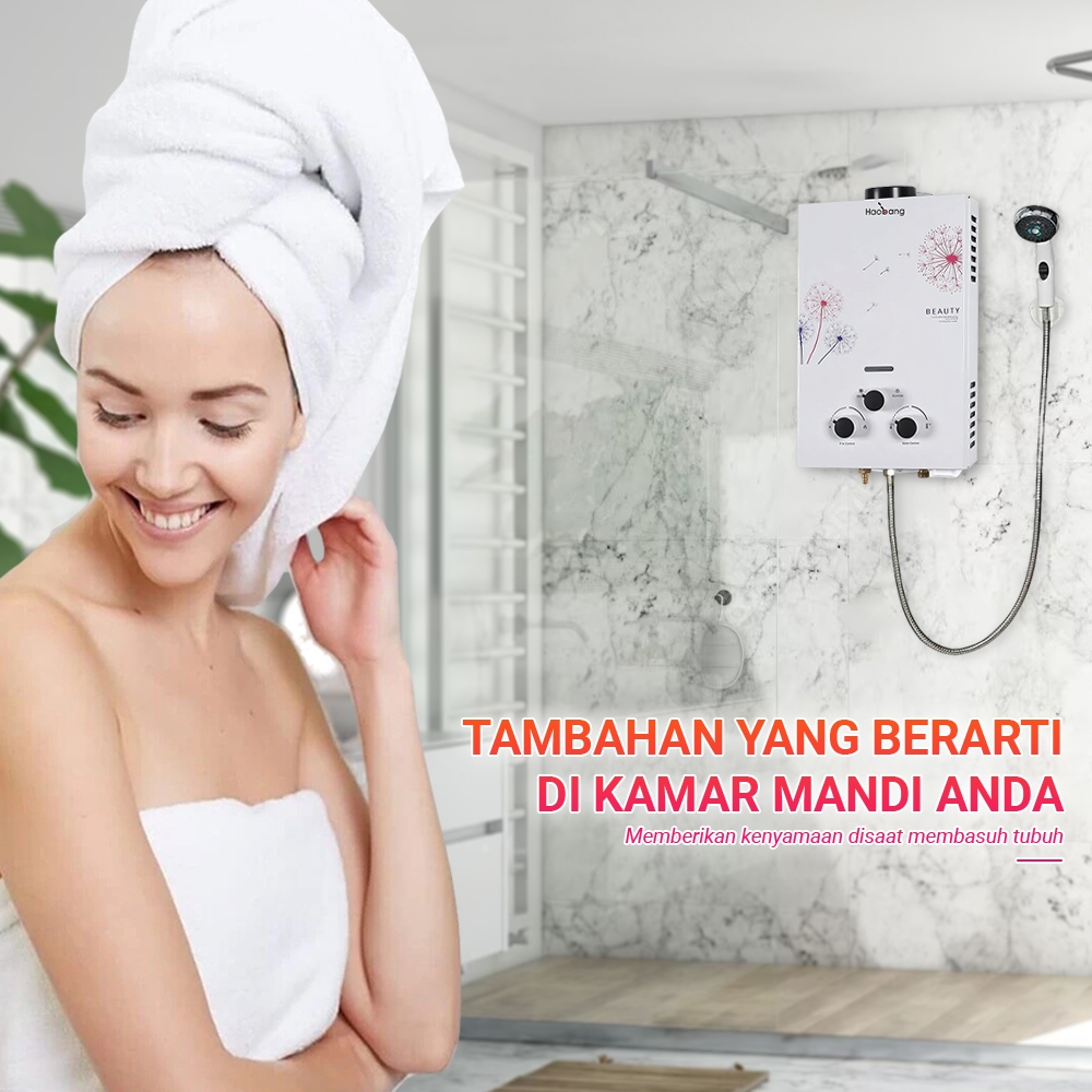 Azparadays - Finito Gas Water Heater 6 Liter Pemanas Air Nk 6L Finito Gas Water Heater 6L Nk Pemanas