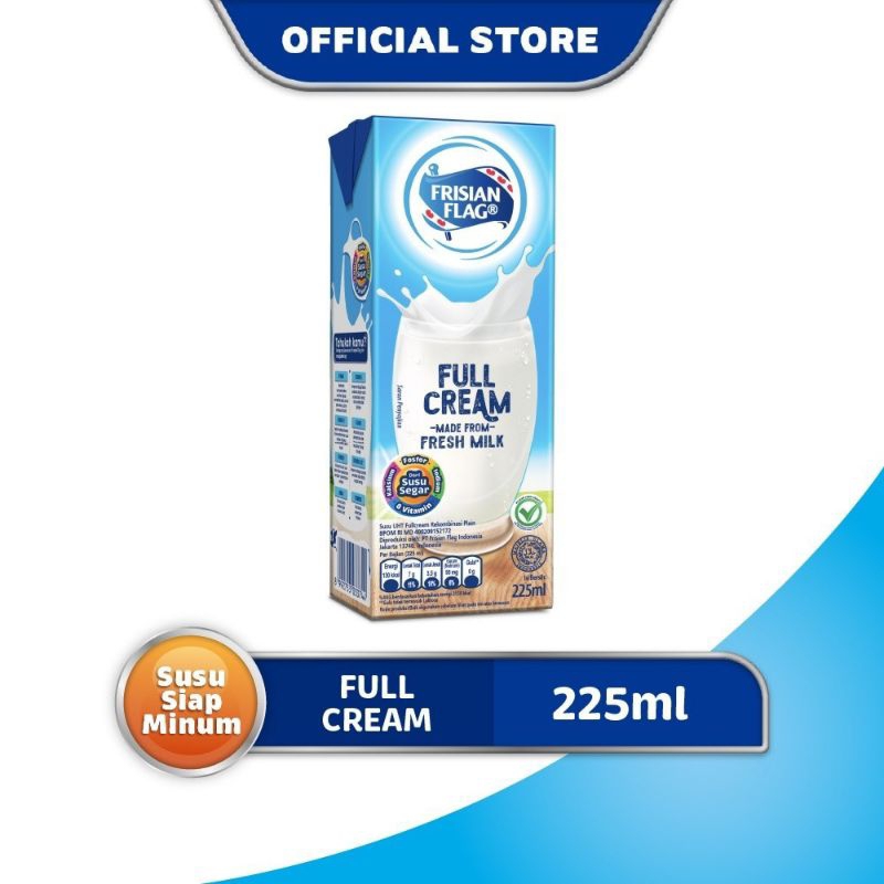 

Frisian Flag UHT 225ml Full Cream