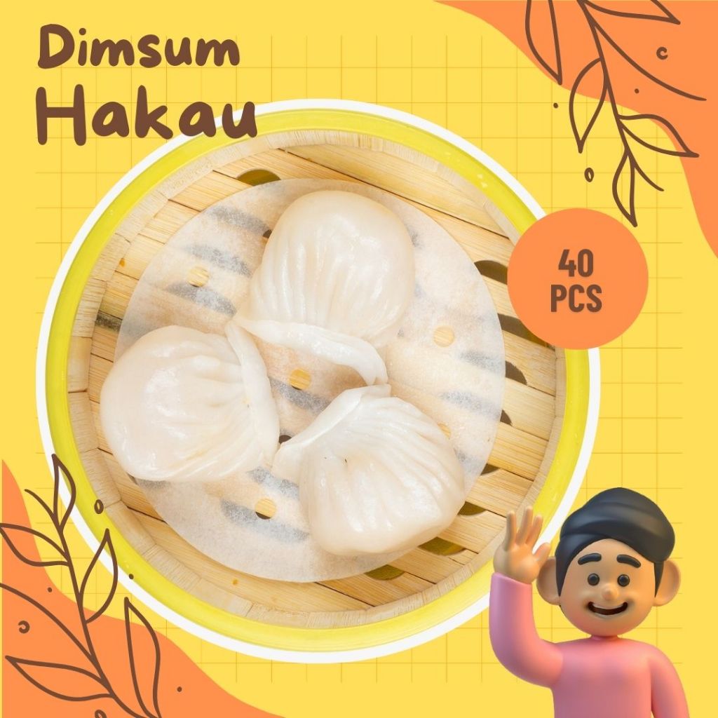 

Dimsum Kukus Hakau Isi Ayam dan Udang
