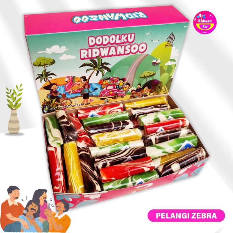 

Dodol Garut Pelangi Zebra 500 gr