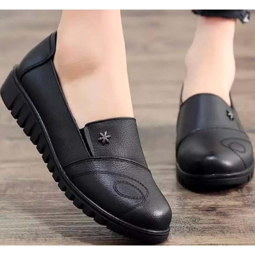 Sepatu Loafers Wanita Sepatu kerja Flat Wanita Flat Shoes Wanita Sepatu Fantofel