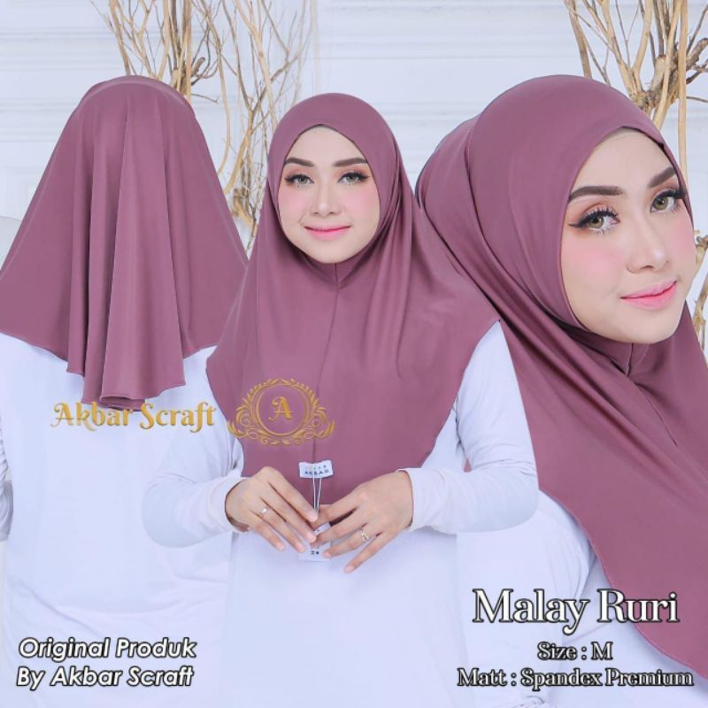 Hijab instan bergo instan by Akbar