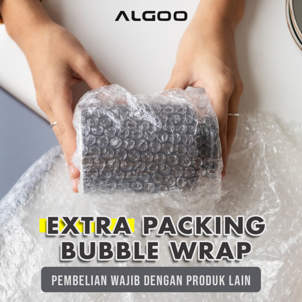 

ALGOO Bubble Wrap Untuk Pengaman Extra Packing Orderan Anda Lebih Aman