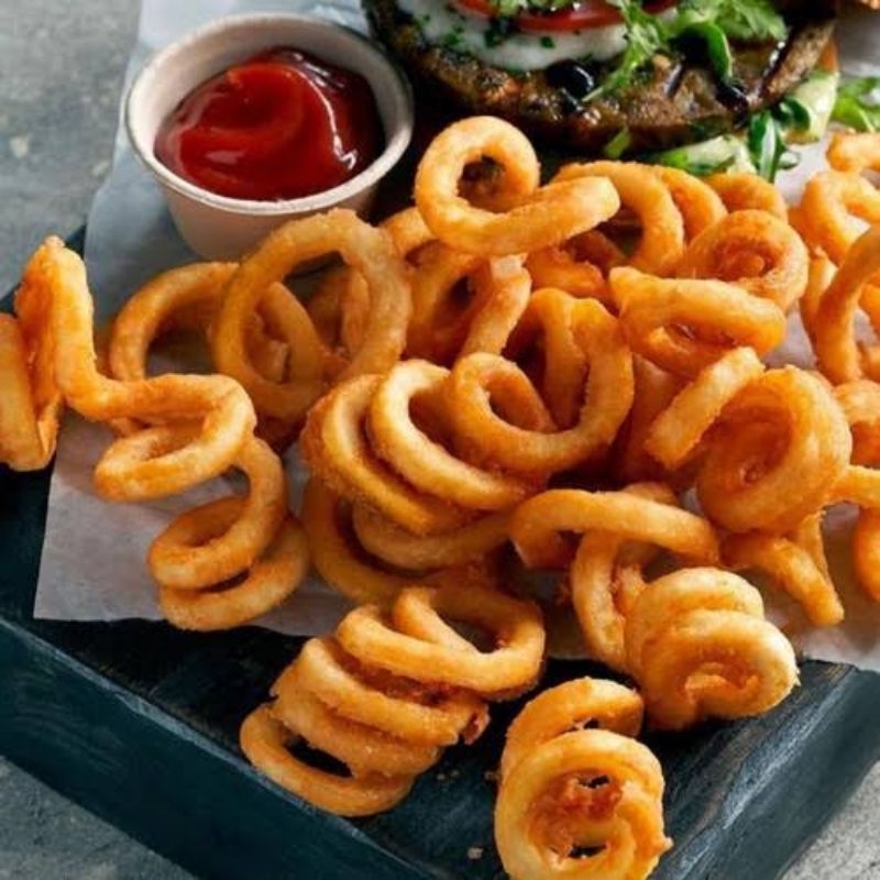 

Kentang Curly / Spiral 500gr Frozen Food