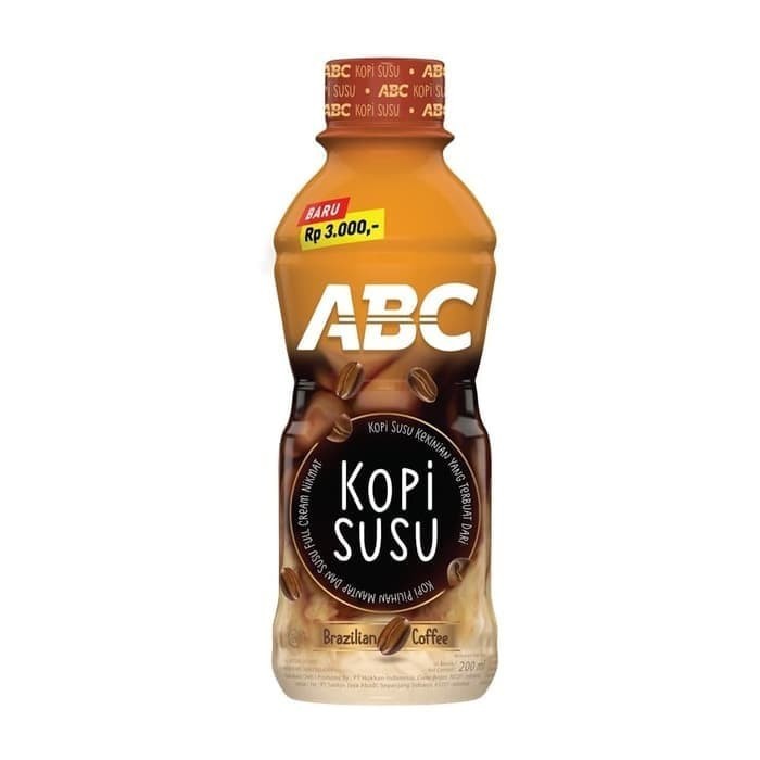 

ABC COFFEE DRINK MILK COFFEE BTL 200mL