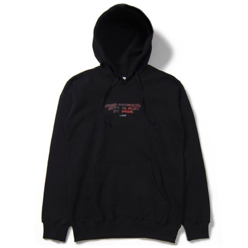 LEAF | REPUBLICAN BLACK | HOODIE