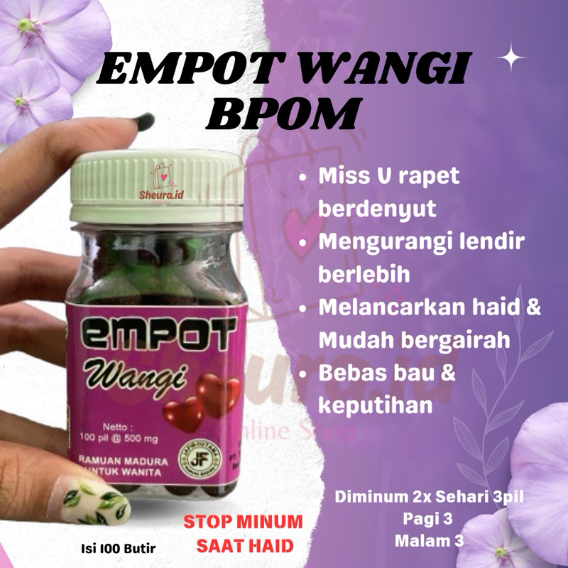 EMPOT WANGI BPOM RAPET MISS V RAMUAN MADURA