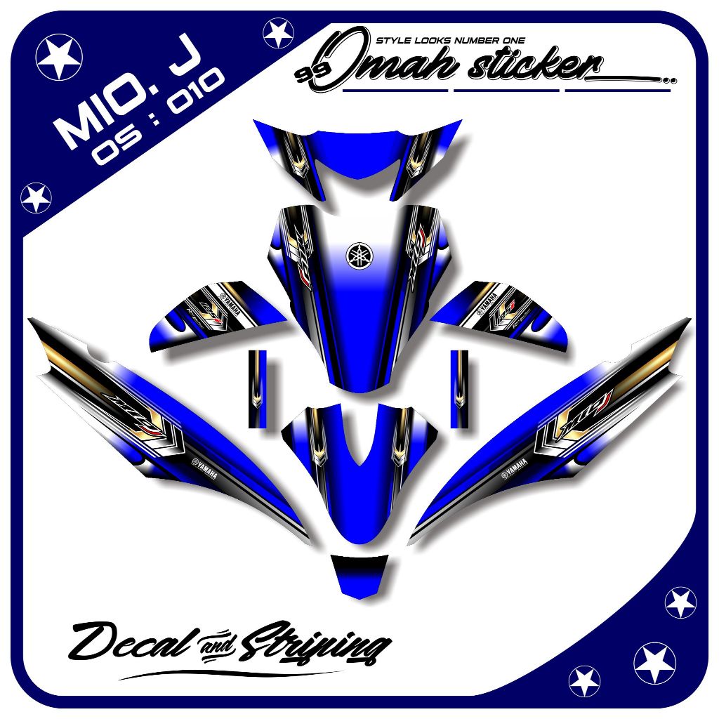 decal mio j full body .stiker decal mio j full body . ADT.010