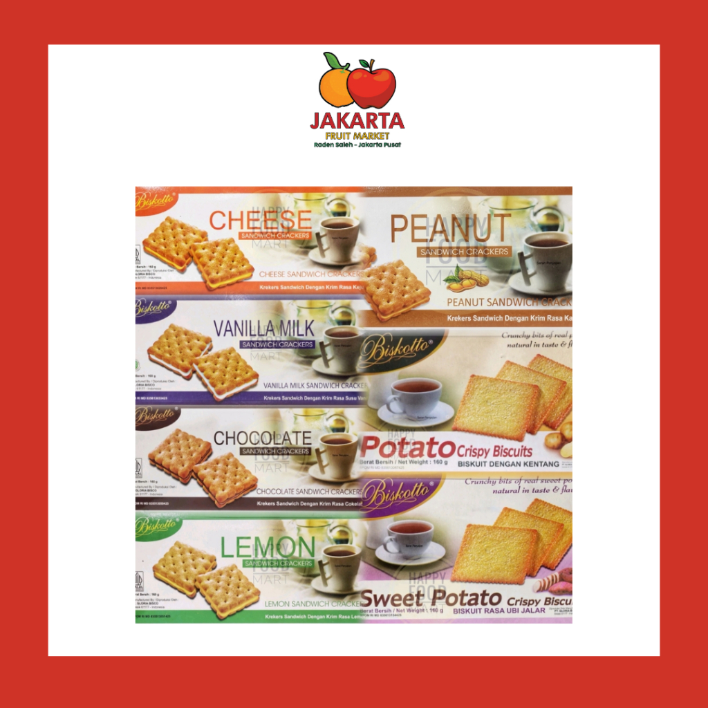

Biskotto sandwich crackers 160g