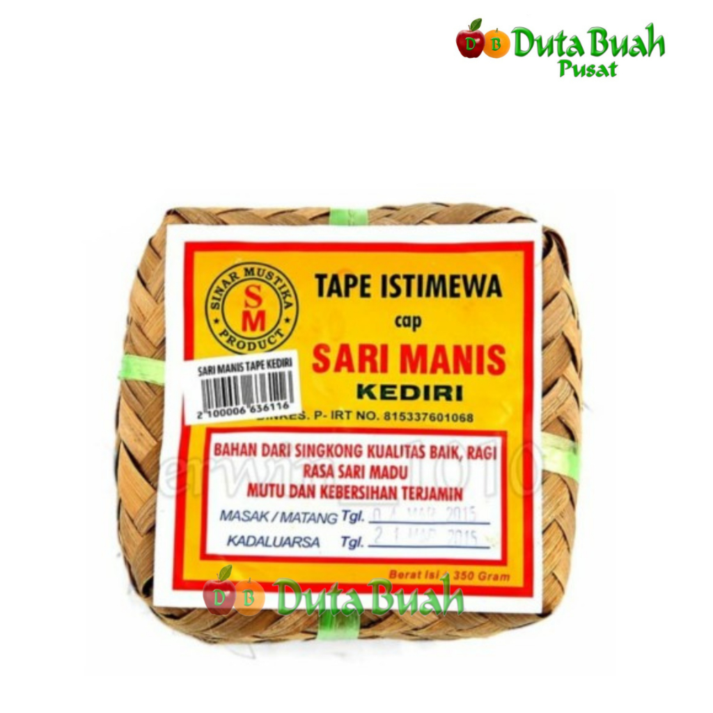 

DUTA BUAH TAPE SARI MANIS KEDIRI +-330 GRAM