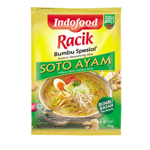 

INDOFOOD BUMBU SPESIAL RACIK SOTO AYAM PCK 45g