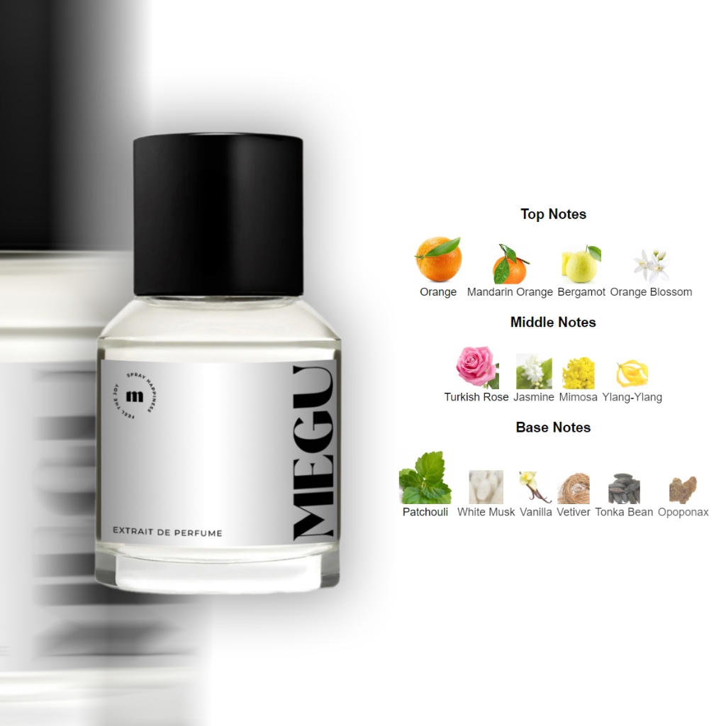 Coco Mademoiselle by Megu Fragrance Extrait de Perfume - Parfum Tahan Lama | Parfum Kualitas Terbaik