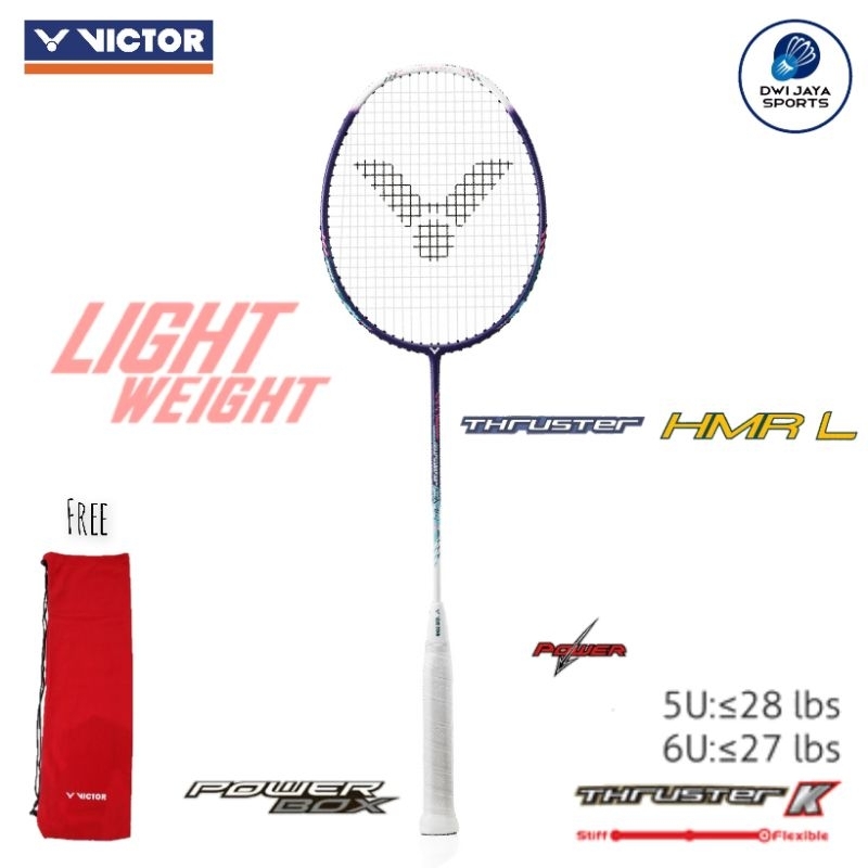 Raket Badminton Victor Thruster k HMRL J | Victor thruster k hmr l j | victor tk hmrl | tk hmr l
