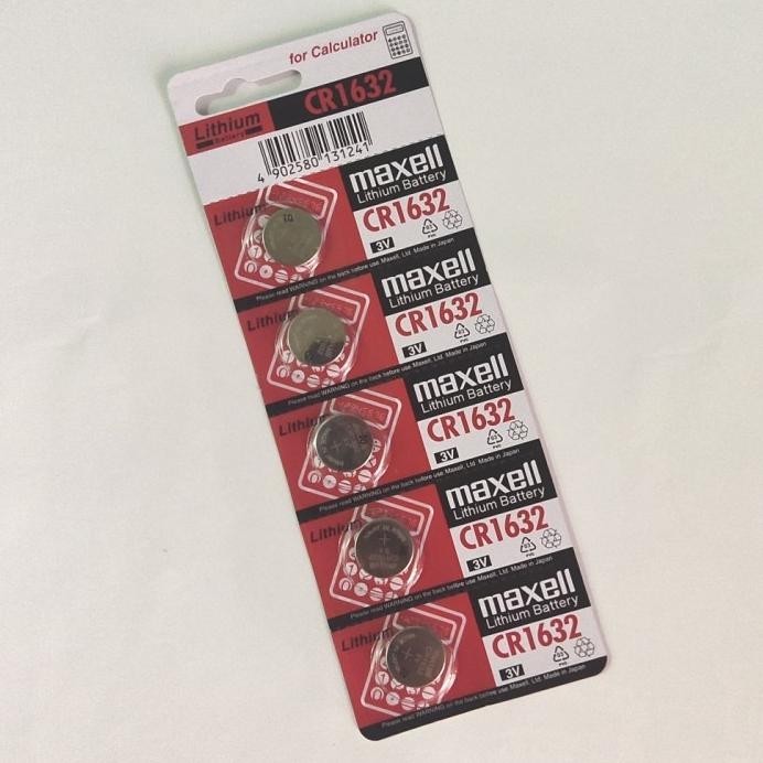 Baterai Batere Battery Batre MAXELL ORIGINAL 3V CR 1632 CR1632 | distshop