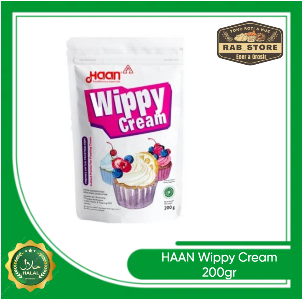 

HAAN Wippy Cream / Whipping Cream Bubuk 200gr (Pouch)