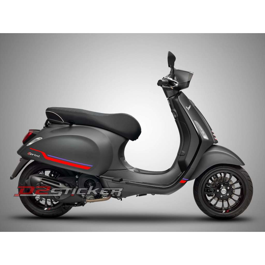 Stiker Striping Vespa Sprint