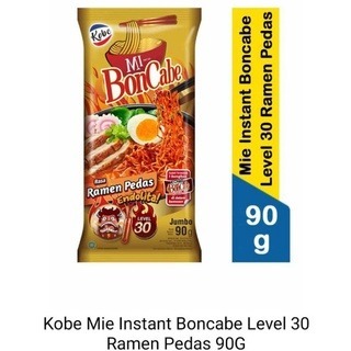 

KOBE MIE INSTANT BONCABE LEVEL 30 RAMEN PDS+MKRNI PCK 90g