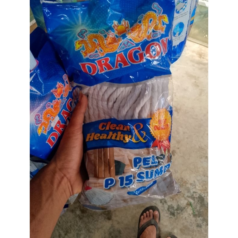 alat kebersihan pel lantai pel dragon P 15 sumbu