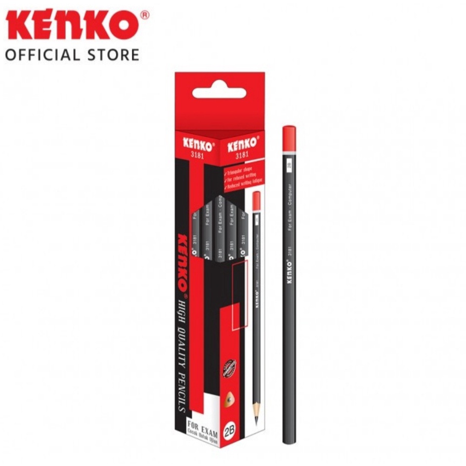 

SALE Kenko Pensil 2B 3181 Pensil Serut