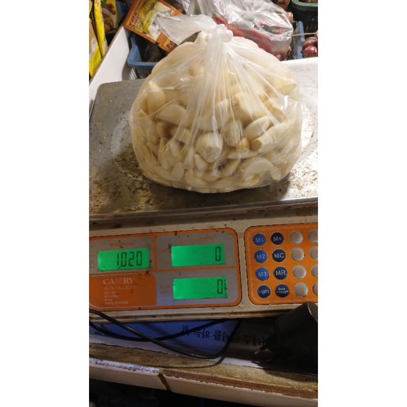 

Bawang putih kupas 1 kg promo pak sr