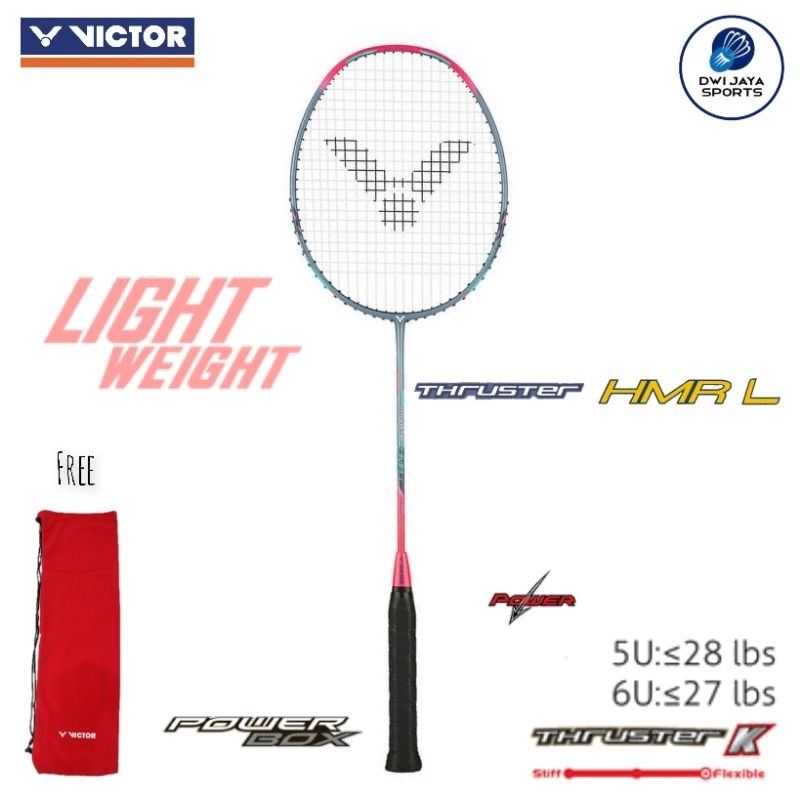 Raket Badminton Victor Thruster k HMRL H | Victor thruster hmr l h | victor tk hmrl | tk hmr l