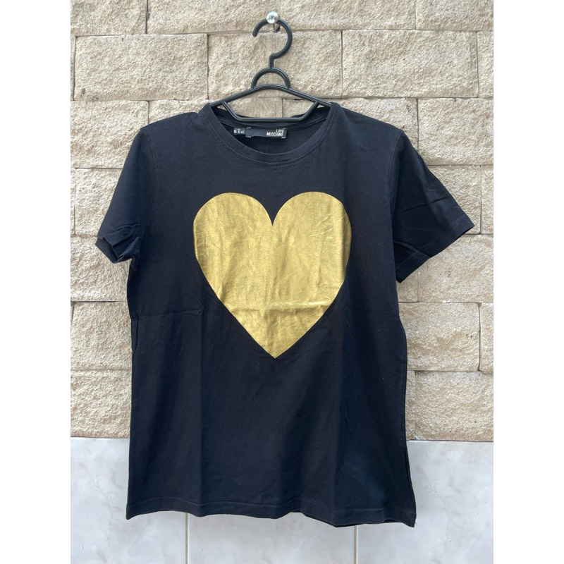 Love Moschino Kaos Baju Wanita Preloved