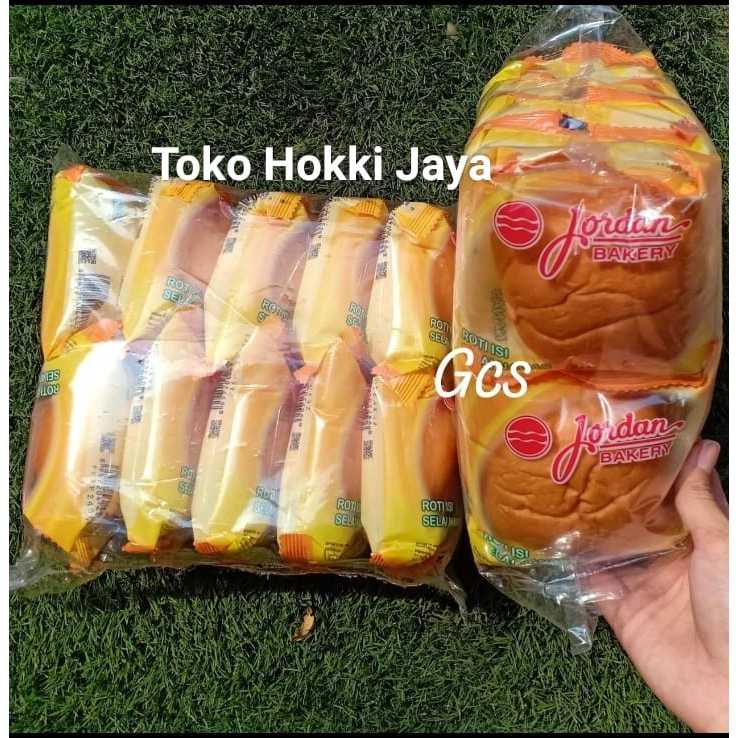 

TERMURAH!!! ROTI JORDAN BAKERY ISI SELAI NANAS (1 PACK ISI 10 BKS)