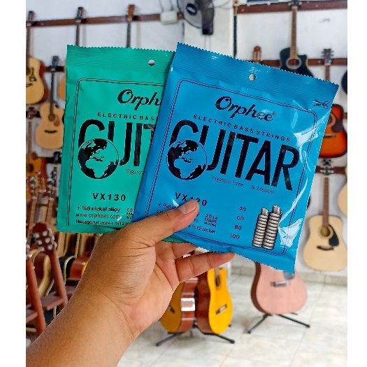 Senar Bass Original Orphee Senar Orphee Original untuk Gitar Bass 4 St