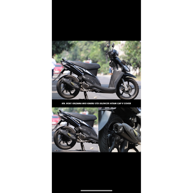 Knalpot Mio Sporty / MIO 5TL ROB1 KAZAMA