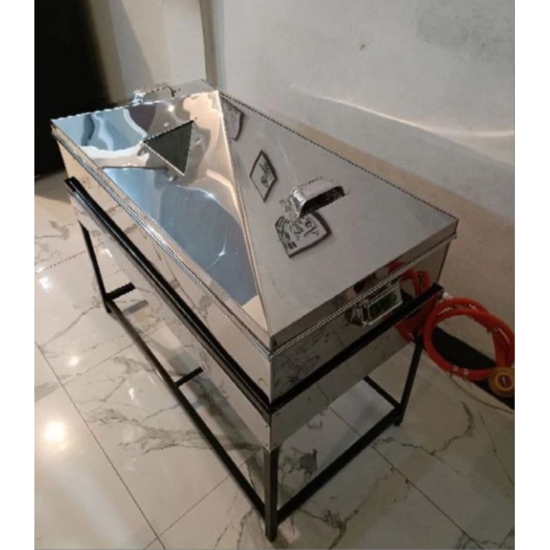 oven/ pengukus kue bolu/lapis/brownis dll.  bahan stailees harlen tebal 0,8 berkualitas UK 100×50 ha